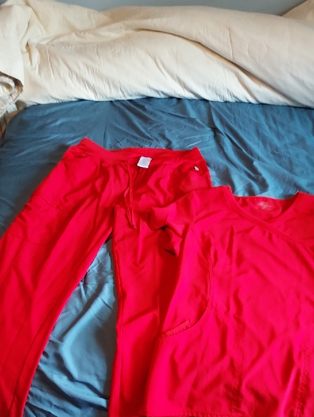 Red Women’s Two-Piece Active Set - Brand: